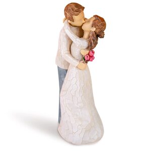기념일 결혼식 발렌타이데이 선물 사랑의 키스 피규어 장식 조각상